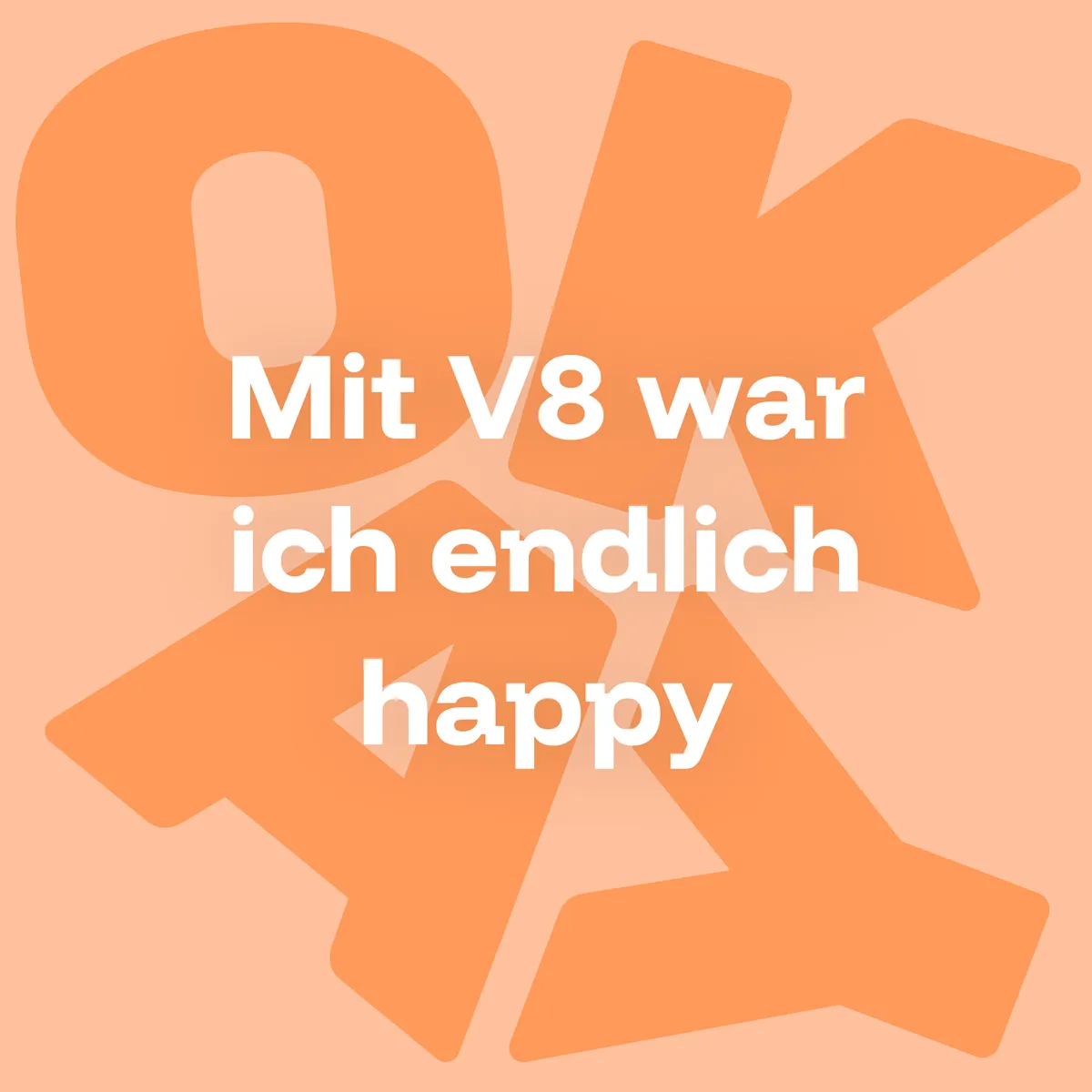 Noch nicht gut genug zum Herzeigen