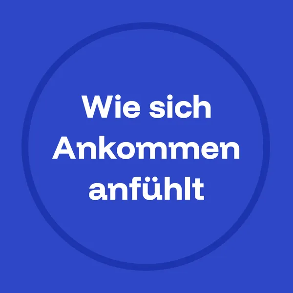 Du hakst es ab, und dann steht es einfach da