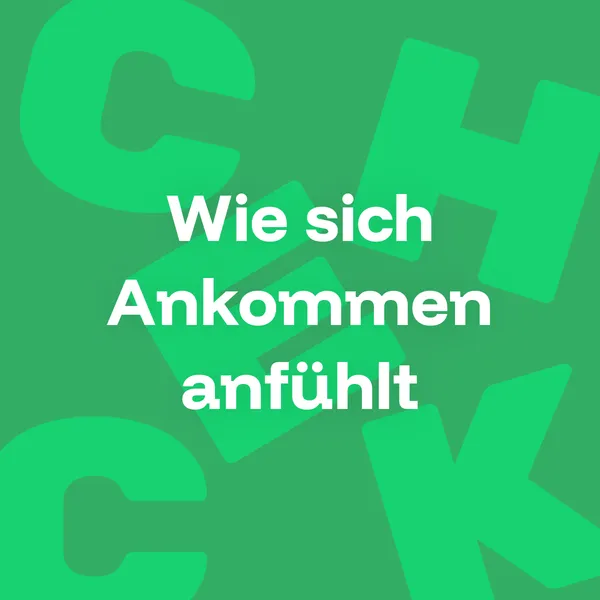 Du hakst es ab, und dann steht es einfach da